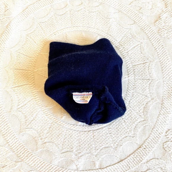 New Navy Blue Unisex Beanie - Picture 3 of 4